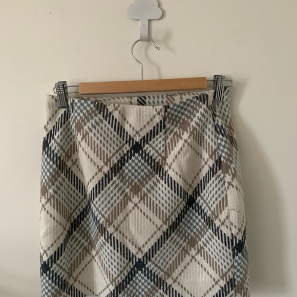 H&M WOOL BLEND A LINE MINI SKIRT - Picture 3 of 3